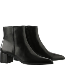 Load image into Gallery viewer, Hogl Black Smooth Leather Ankle Boot|2104703010
