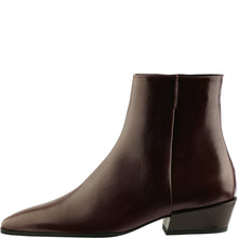 Load image into Gallery viewer, Brown ankle boot on a white background
