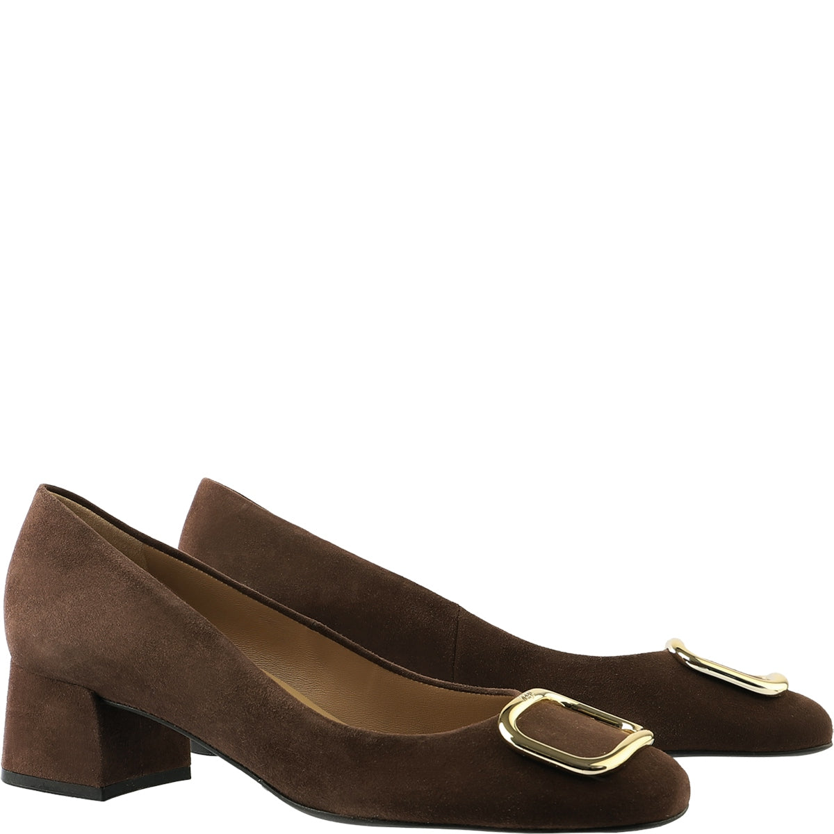Hogl Brown Suede Pump|2104002210