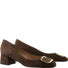 Load image into Gallery viewer, Hogl Brown Suede Pump|2104002210
