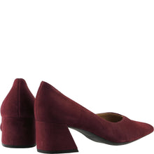 Load image into Gallery viewer, Hogl Barolo Red Suede Court Shoe|2104502480
