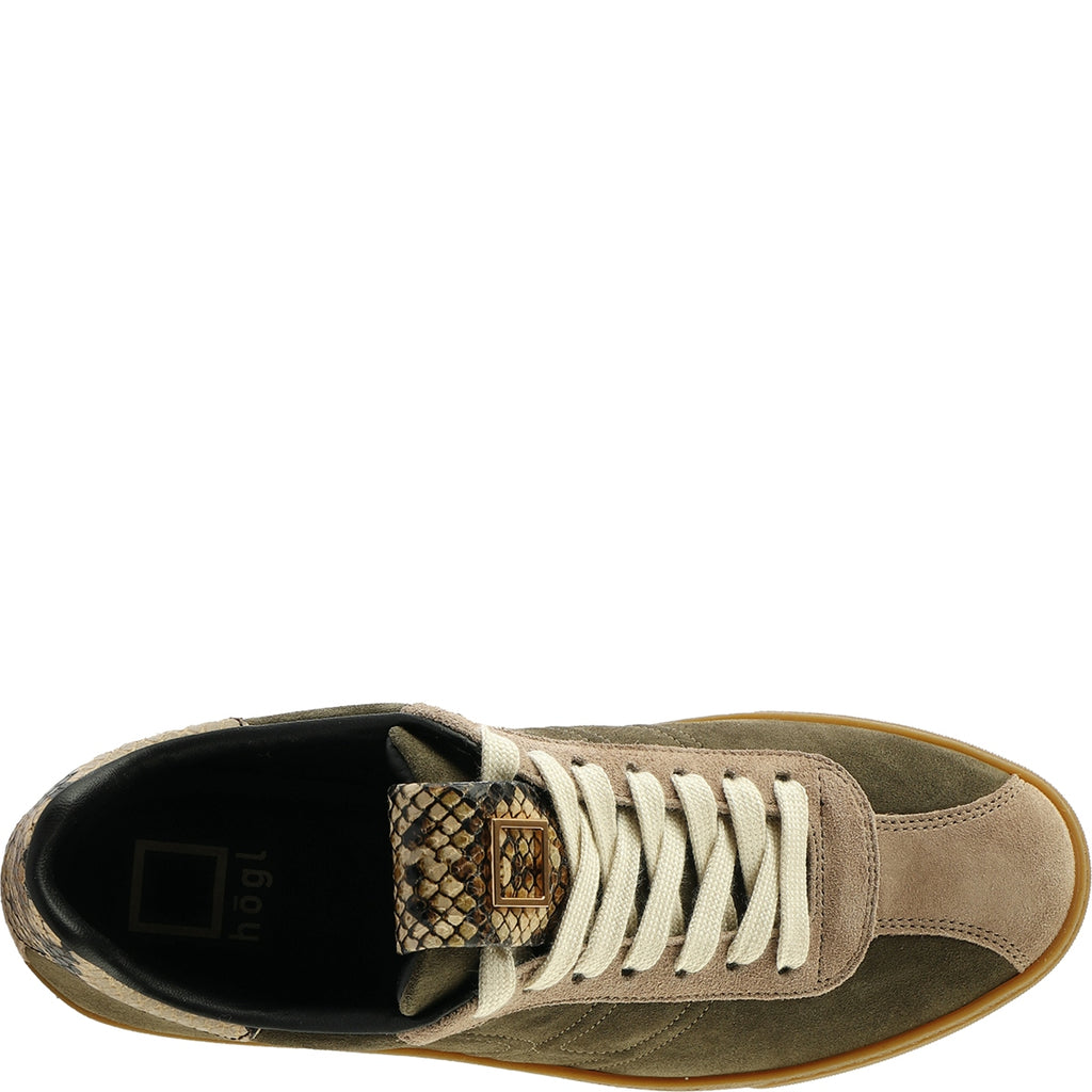 Hogl Green Suede Retro Trainer|2100332599