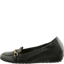Load image into Gallery viewer, Hogl Black Soft Leather Hidden Heel Pump|1037000100
