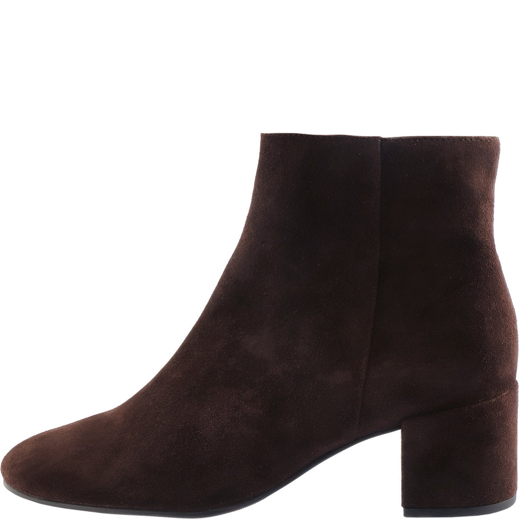 Hogl Bordo Suede block Heel Ankle Boot|1341082100