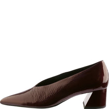 Load image into Gallery viewer, Hogl Bordo Patent Leather Block Heel Pump|1045314400
