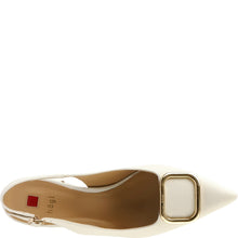 Load image into Gallery viewer, Hogl Beige Leather Sling Back|1046231200
