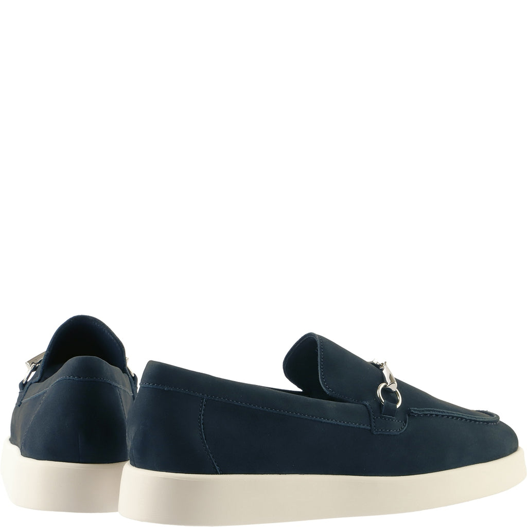 Hogl Navy Suede Comfort Loafer |1012123000
