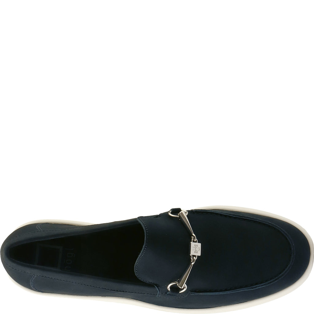 Hogl Navy Suede Comfort Loafer |1012123000
