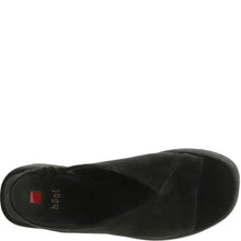 Load image into Gallery viewer, Hogl Black Suede Platform Sandal|1025220100
