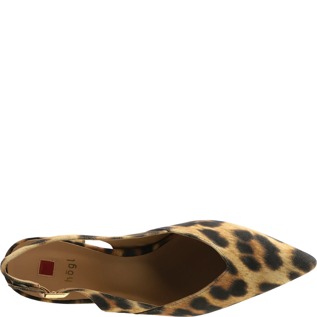 Hogl Leo Print Sling Back|1046172272