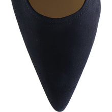 Load image into Gallery viewer, Hogl Navy Suede Court Shoe|2104502320
