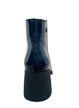 Load image into Gallery viewer, Black ankle boot with a glossy finish on a white surface
