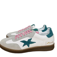 Load image into Gallery viewer, Meline White and Green Trainer|R52686350
