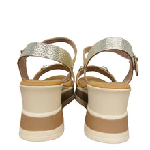 Load image into Gallery viewer, Oh My Sandals Gold Wedge Sandal|5981GLD
