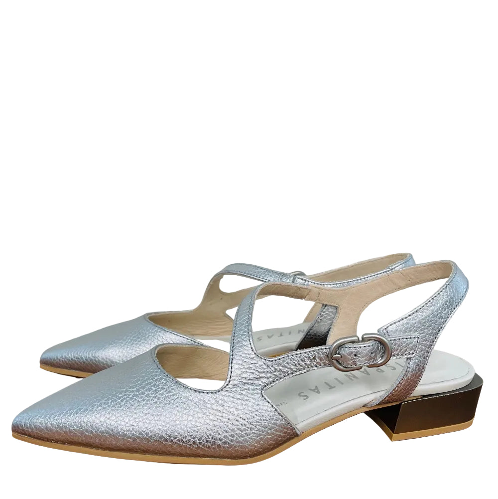 Hispanitas Silver Sling Back|HV264773S