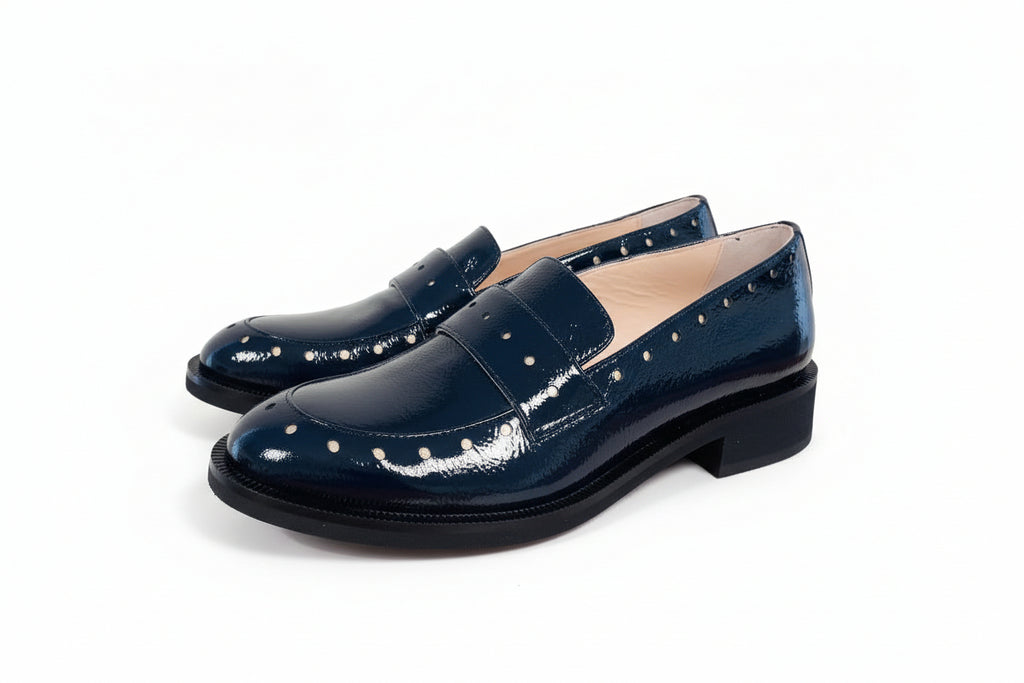 Marco Moreo Navy Loafer|X705JNNA