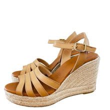 Load image into Gallery viewer, Wonders Brown Espadrille Sandal|YHPI2671C
