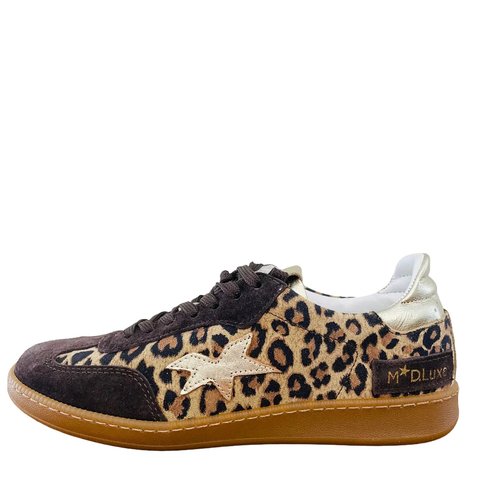 Meline Leo Print Trainer|R52694361