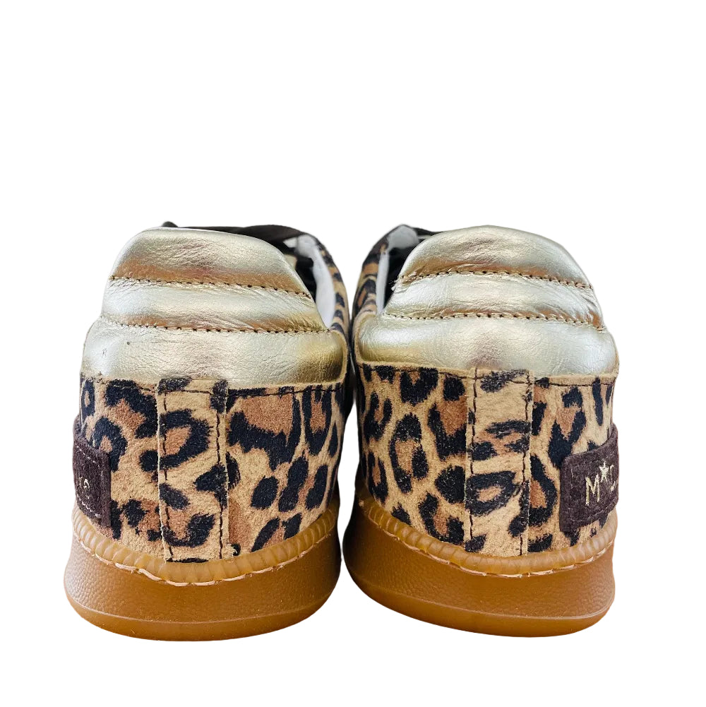 Meline Leo Print Trainer|R52694361