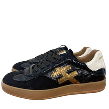 Load image into Gallery viewer, Another Trend Black And Gold Trainer|A0329205
