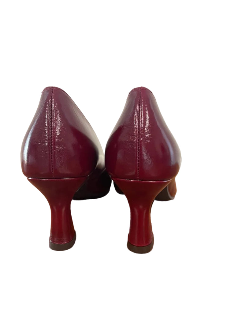 Lodi Burgundy Patent Court Shoe|GENIUSC230