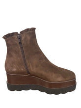 Load image into Gallery viewer, Marco Moreo Mid Brown Wedge Ankle Boot|A002MCMO
