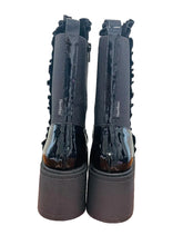 Load image into Gallery viewer, Marco Moreo Black Studs Platform Boots|G1018JNR
