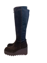 Load image into Gallery viewer, Marco Moreo Brown Suede Platform Boot|M0030MVT
