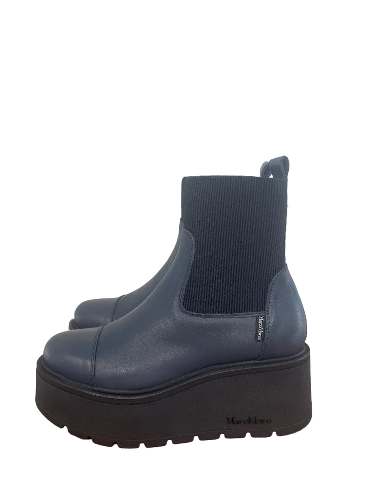 Marco Moreo Platform Ankle Boot -A132JNBL