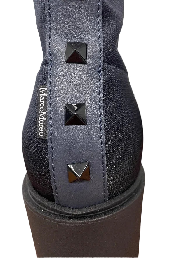 Marco Moreo Black Ankle Boot|A092MNAV