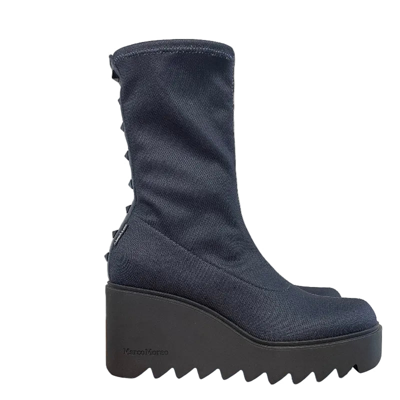Marco Moreo Black Ankle Boot|A092MNAV