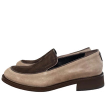 Load image into Gallery viewer, Marco Moreo Brown and Taupe Loafer |X706JCTO
