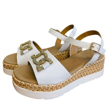 Load image into Gallery viewer, Repo 50249WHT- Sandal.

