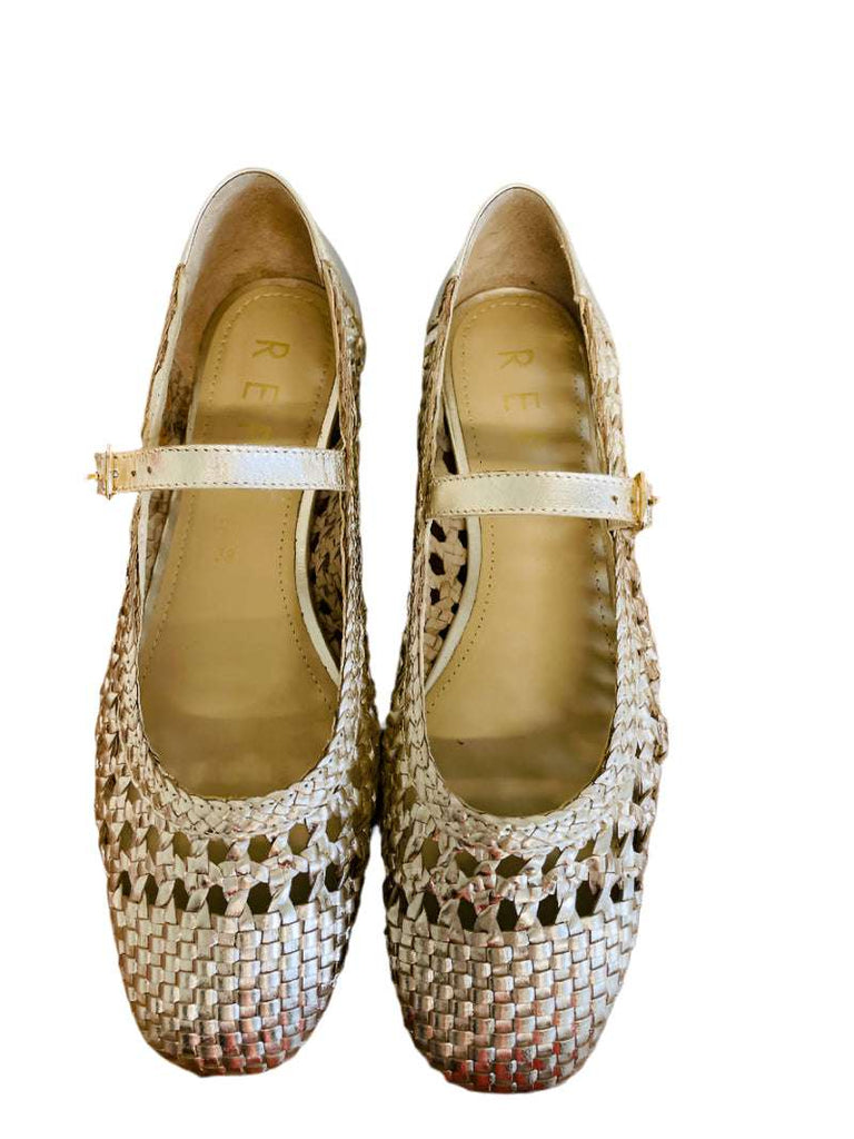 Repo Gold Mary Jane Pump| 90901GLD - Main Image