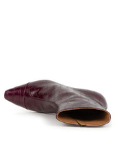 Load image into Gallery viewer, Bobbies Burgundy Croc Ankle Boot |JEA01
