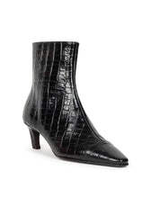 Load image into Gallery viewer, Bobbies  Black Croc Ankle Boot|JEA02
