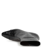 Load image into Gallery viewer, Bobbies  Black Croc Ankle Boot|JEA02
