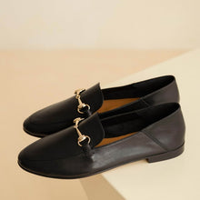 Load image into Gallery viewer, Bobbies Passion Black Horsebit Loafer|JIL03
