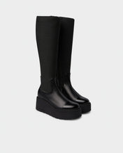 Load image into Gallery viewer, Marco Moreo black Platform Tall Boot|A134MNER
