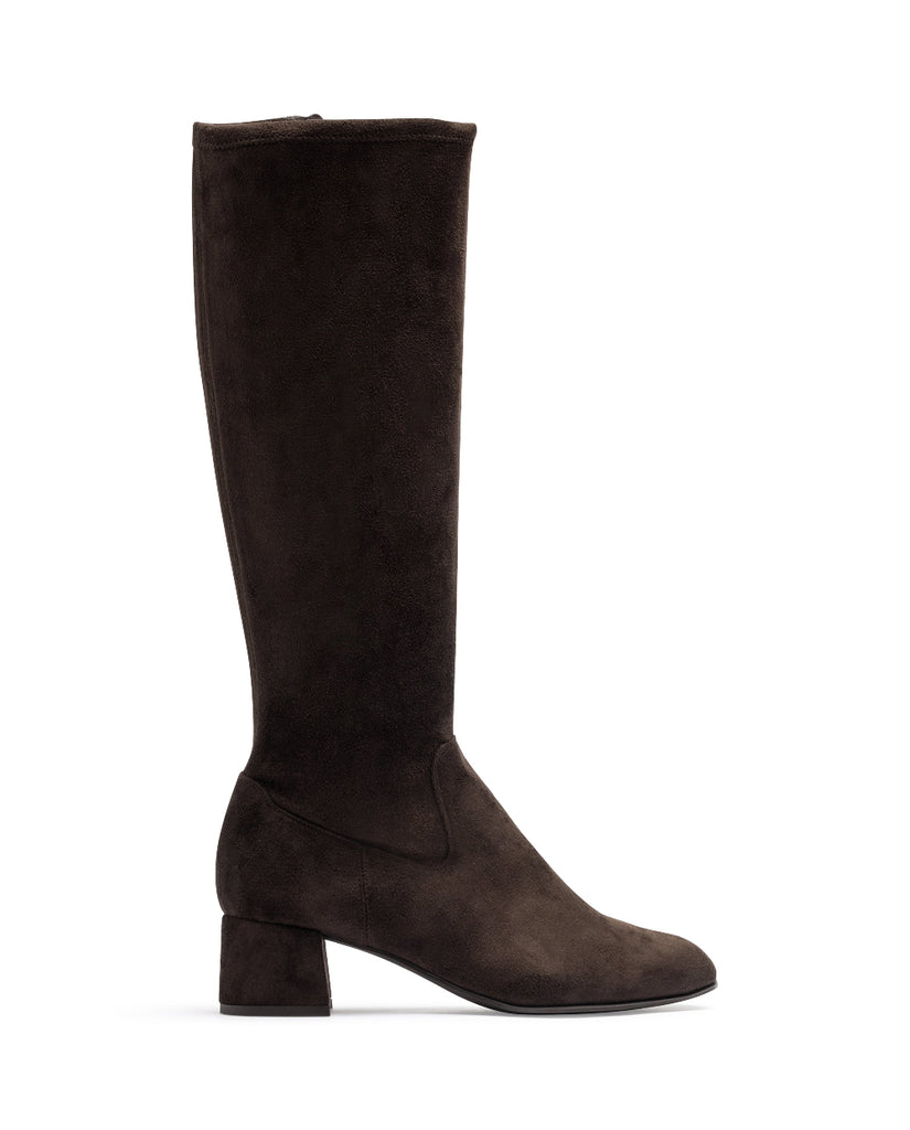 Unisa Dark Brown Stretch Boot|LAPESBR