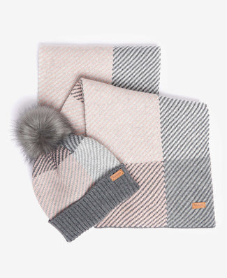 Barbour LGS088GY11-Scarf.