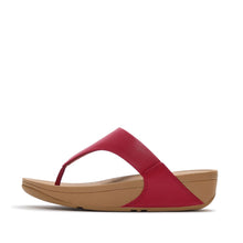 Load image into Gallery viewer, Fitflop Burnt Berry Leather Toe Post|I88D47
