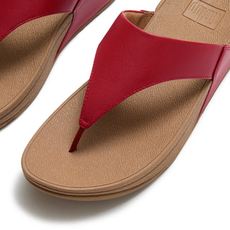 Fitflop Burnt Berry Leather Toe Post|I88D47