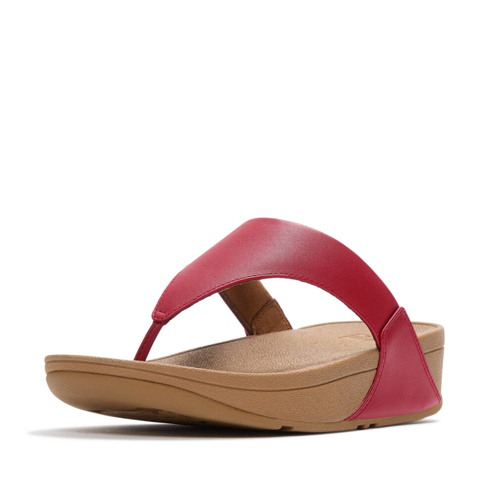 Fitflop Burnt Berry Leather Toe Post|I88D47