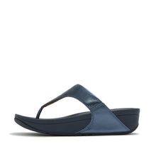 Load image into Gallery viewer, Fitflop Cosmic Blue Leather Toe Post|I88D57
