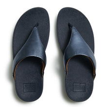 Load image into Gallery viewer, Fitflop Cosmic Blue Leather Toe Post|I88D57
