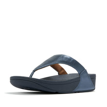Load image into Gallery viewer, Fitflop Cosmic Blue Leather Toe Post|I88D57
