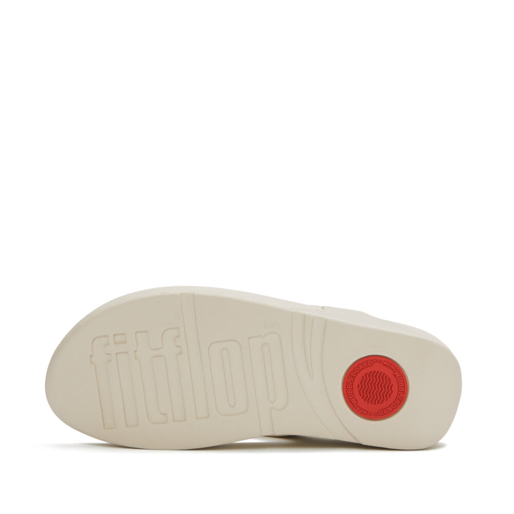 FitFlop paris Beige Leather Toe Post|A4TA99