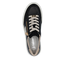 Load image into Gallery viewer, Rieker Navy Platform Trainer|M191200B
