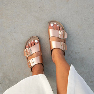Genuins Pink Salmon Honolulu  Sandal|G106206